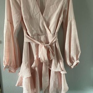 Saints + Secrets pink dress size M